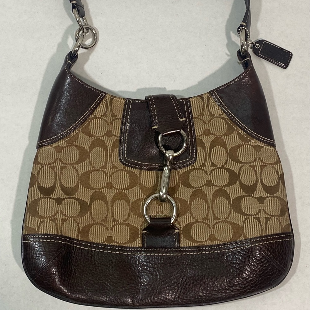 Coach handbag G06k-10242 signature brown
